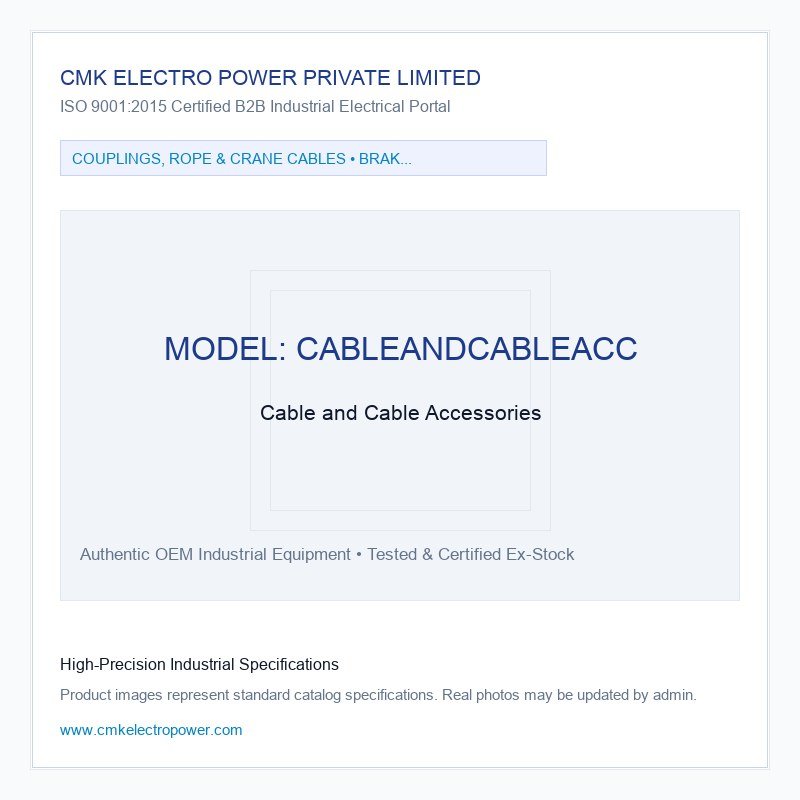 Cable and Cable Accessories