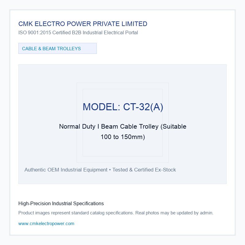 Normal Duty I Beam Cable Trolley (Suitable 100 to 150mm)