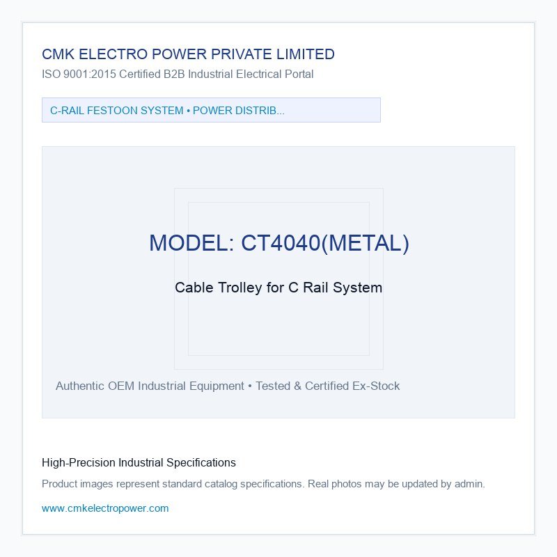 Cable Trolley for C Rail System
