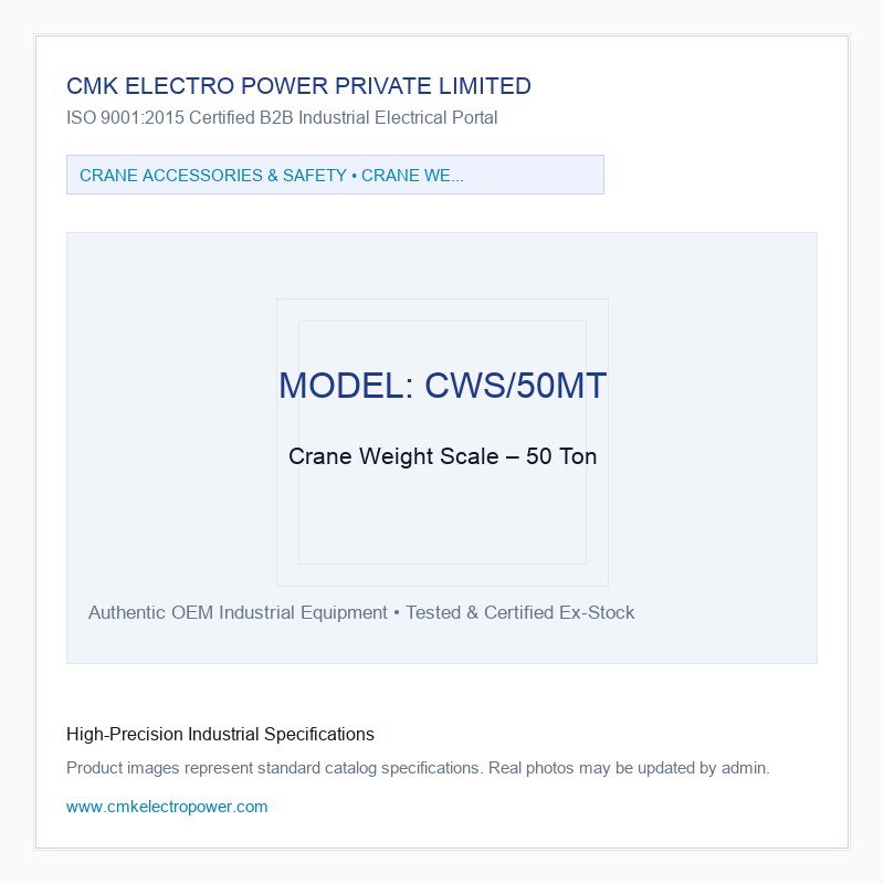 Crane Weight Scale – 50 Ton