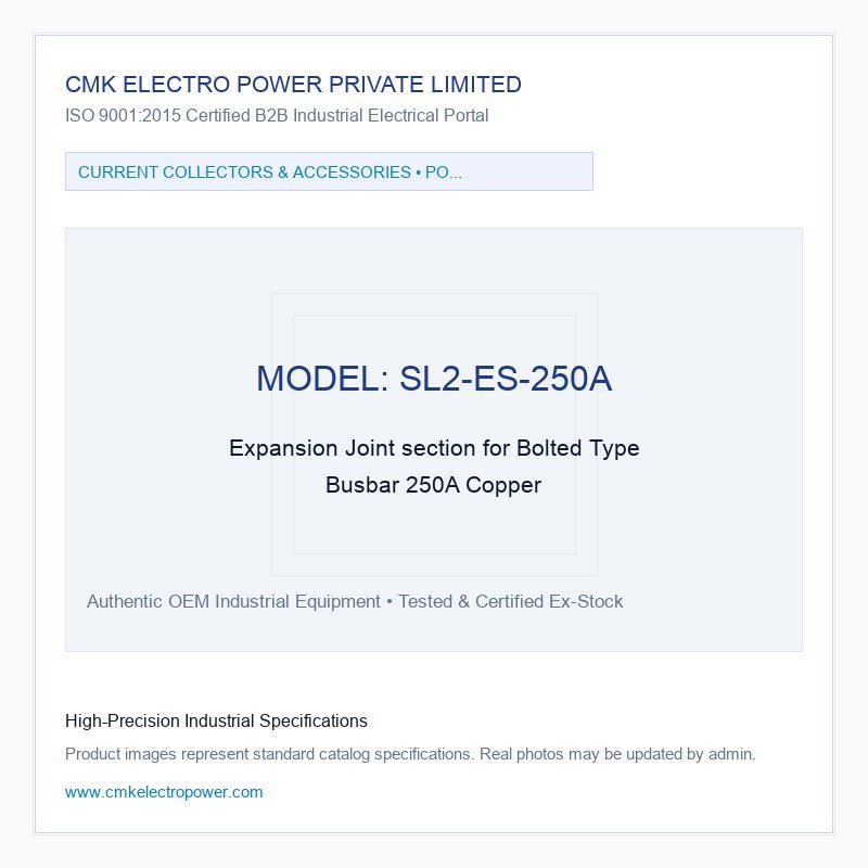 Expansion Joint section for Bolted Type Busbar 250A Copper