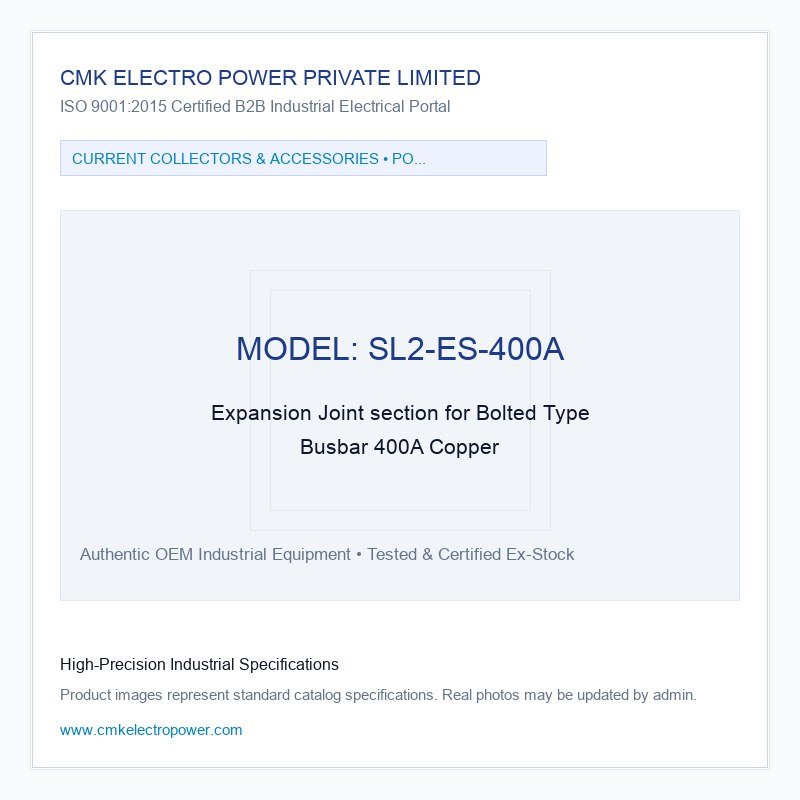 Expansion Joint section for Bolted Type Busbar 400A Copper